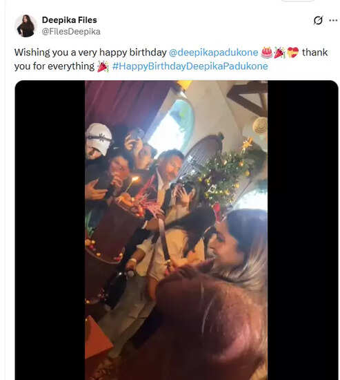दीपिका पादुकोण ने 39वें जन्मदिन पर फैंस के साथ मनाया जश्न