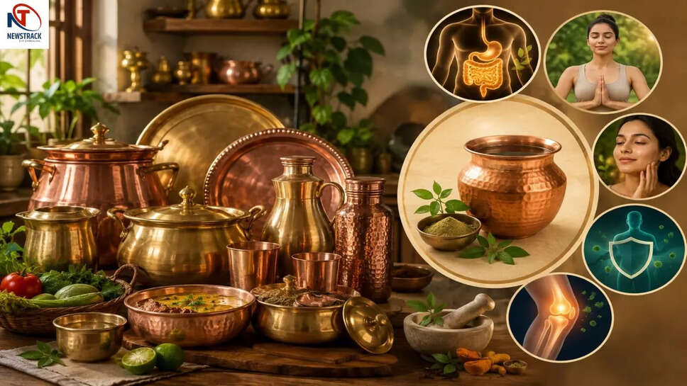 क्या आप जानते हैं तांबे और पीतल के बर्तनों के अद्भुत स्वास्थ्य लाभ?