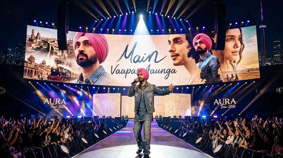 Diljit Dosanjh ने Toronto में Main Vaapas Aaunga का ट्रेलर किया लॉन्च, दर्शकों में छाई खुशी!