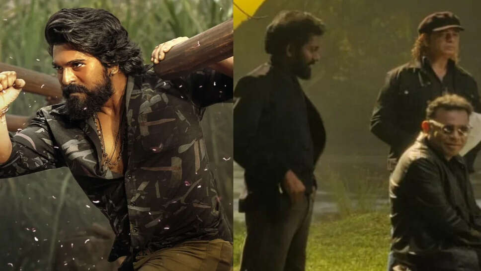 राम चरण की नई फिल्म 'पेड्डी' का पहला सिंगल 'चिकिरी' जल्द होगा रिलीज