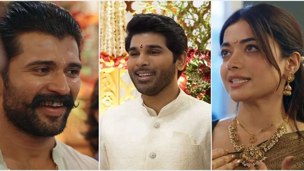 आलु सिरिश और नयनिका रेड्डी की शादी की तैयारी, प्री-वेडिंग समारोह की झलकियाँ