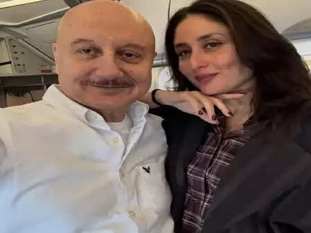 अनुपम खेर और करीना कपूर की खास मुलाकात: 'रिफ्यूजी' के दिनों की यादें ताजा!