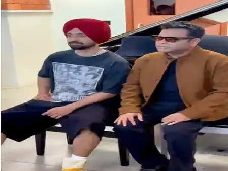 दिलजीत दोसांझ और एआर रहमान का नया धमाका: 'मैं वापस आऊंगा' में होगा संगीत का जादू!