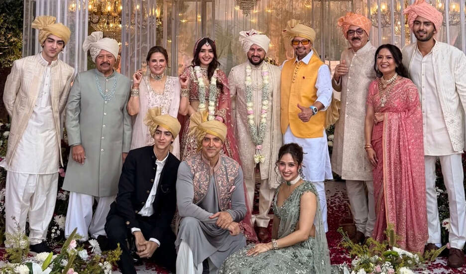 ऋतिक रोशन ने कज़िन की शादी में किया धमाकेदार डांस