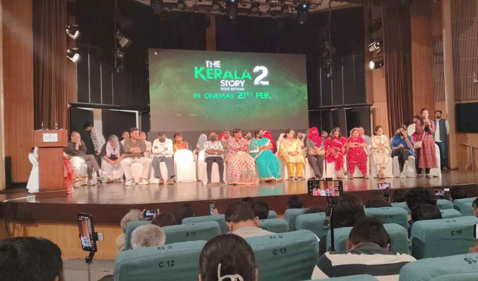 दिल्ली में 'द केरल स्टोरी 2 - गोज बियॉन्ड' की प्रेस कॉन्फ्रेंस में पीड़ितों की कहानियाँ साझा की गईं