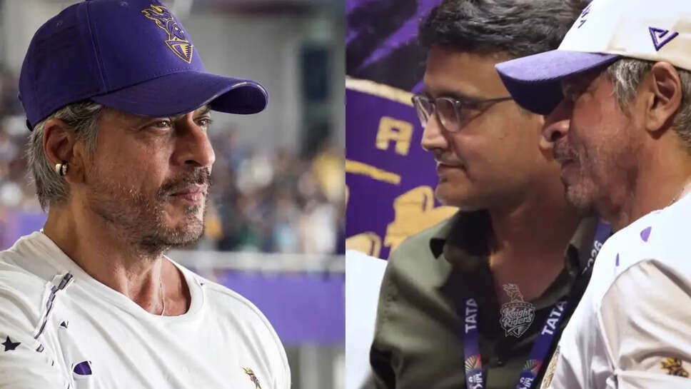क्या बारिश ने भी नहीं रोका Shah Rukh Khan का जादू? KKR मैच में दिखा नया लुक!