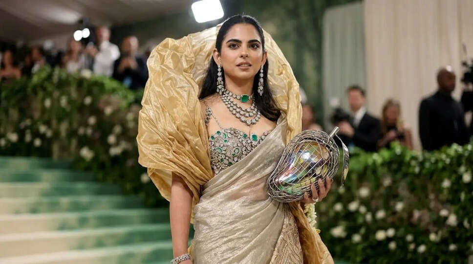 Met Gala 2026: ईशा अंबानी का अनोखा फैशन स्टेटमेंट और आम का रहस्य!