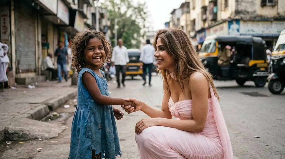 Nikki Tamboli की दयालुता ने जीता दिल: एक छोटी बच्ची के साथ खास पल
