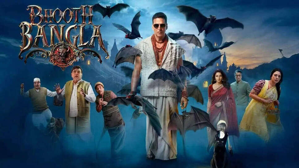 क्या *भूत बंगला* बन पाएगी इस साल की तीसरी सबसे बड़ी फिल्म? जानें बॉक्स ऑफिस पर इसके कमाई के आंकड़े!