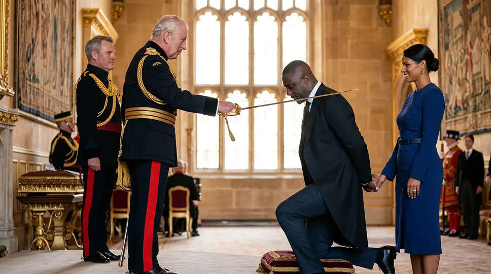 Idris Elba को मिला नाइटहुड का सम्मान, युवा समुदाय के लिए उनकी सेवाओं की सराहना