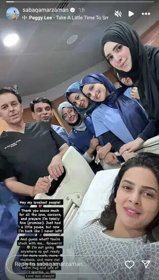 सबा कमर की स्वास्थ्य स्थिति में सुधार, अस्पताल से मिली छुट्टी