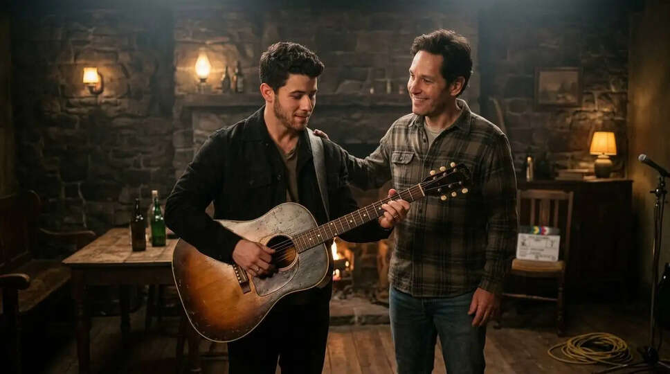 Nick Jonas और Paul Rudd की नई फिल्म 'Power Ballad' में संगीत और दोस्ती का अनोखा सफर!