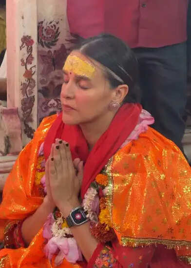 नेहा धूपिया ने वृंदावन में की भक्ति और पर्यावरण की सेवा, जानें उनके अनुभव
