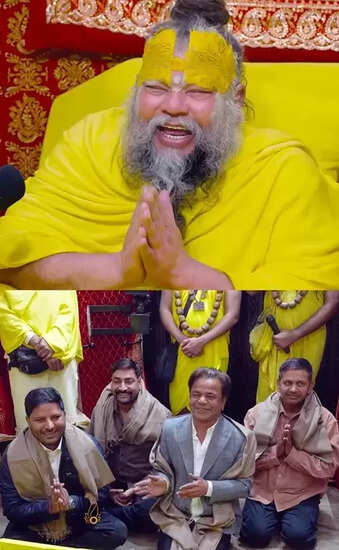 राजपाल यादव की आध्यात्मिक यात्रा: संत प्रेमानंद महाराज के साथ हंसी-मजाक का अनोखा पल!