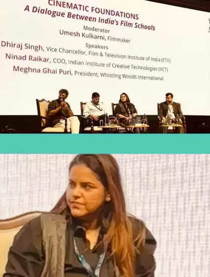 सुभाष घई ने मेघना घई पुरी के भाषण पर जताया गर्व, गोवा में आयोजित सेमिनार की तस्वीर साझा की