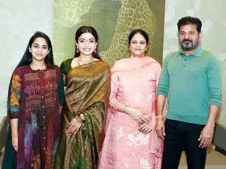 रश्मिका मंदाना की सीएम रेवंत रेड्डी से खास मुलाकात: क्या है इस तोहफे की कहानी?