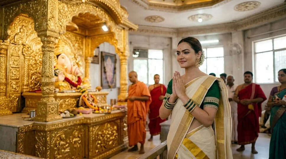 क्या है Reva Kaurase की पुणे यात्रा का खास मतलब? जानें उनके मंदिर दर्शन की कहानी!