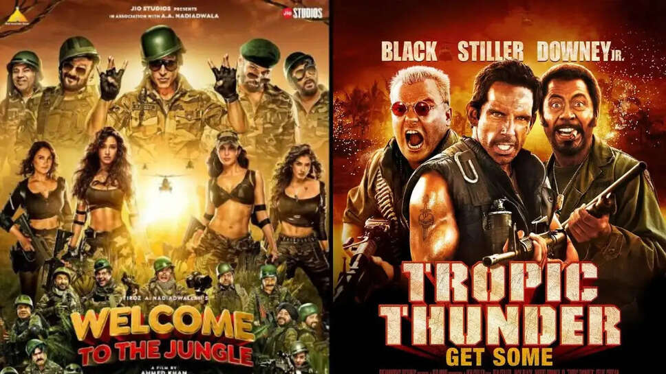 क्या 'Welcome To The Jungle' ने 'Tropic Thunder' से लिया है प्रेरणा? जानें क्या कह रहे हैं फैंस!