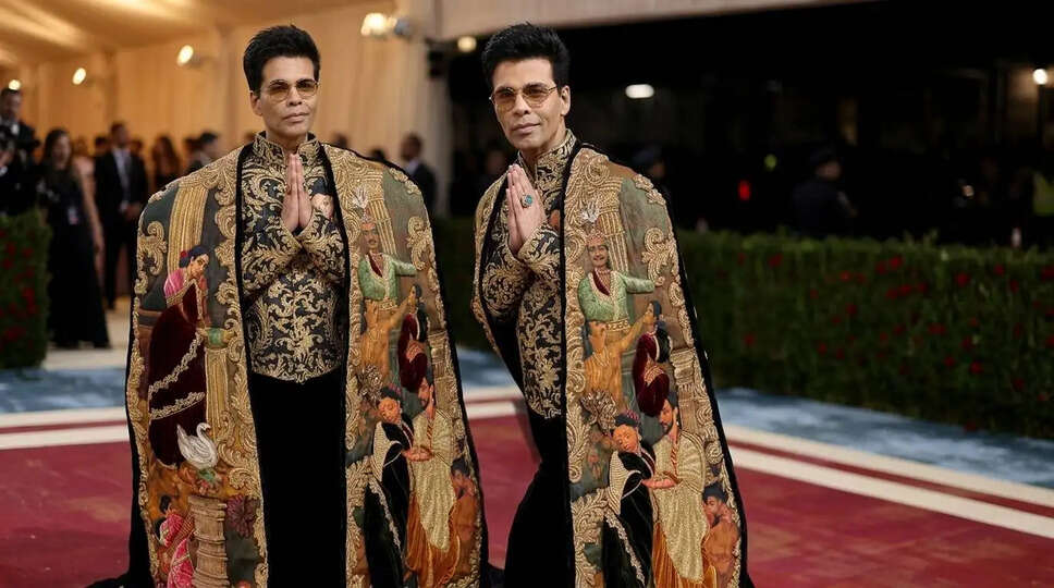 Karan Johar ने Met Gala में भारतीय संस्कृति का जलवा बिखेरा!