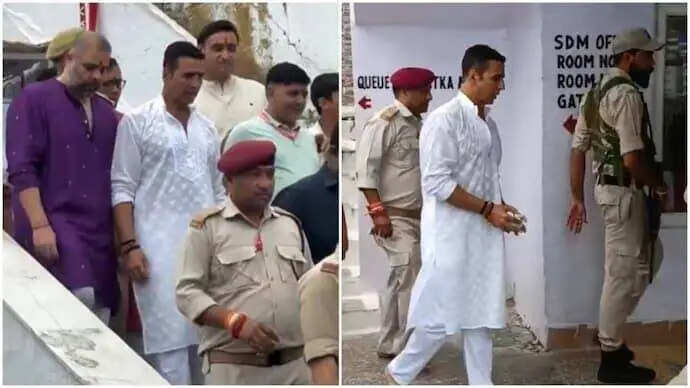 अक्षय कुमार ने 'वेलकम टू द जंगल' की रिलीज से पहले मां वैष्णो देवी से लिया आशीर्वाद!
