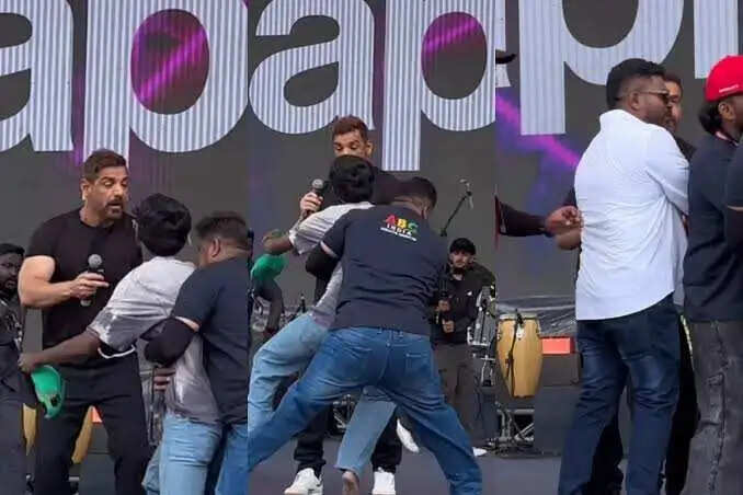 जॉन अब्राहम के इवेंट में फैन की अनोखी हरकत, अभिनेता ने दिखाई संवेदनशीलता!