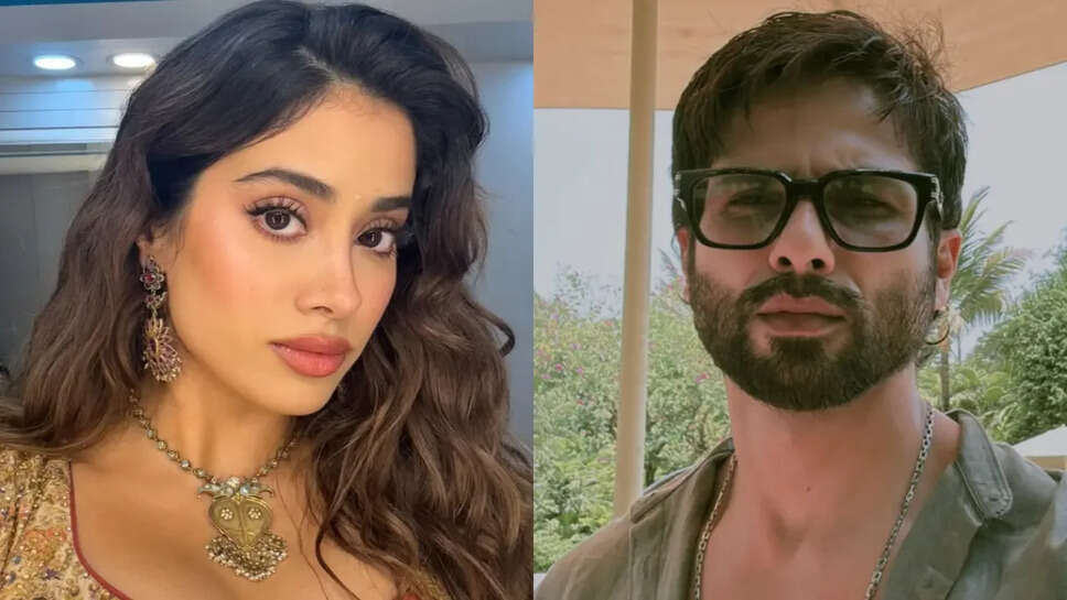 शाहिद कपूर और जान्हवी कपूर की नई रोमांटिक कॉमेडी फिल्म की चर्चा