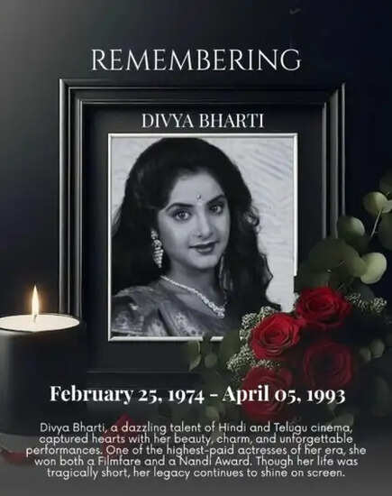 दिव्या भारती की पुण्यतिथि पर ममता कुलकर्णी का भावुक श्रद्धांजलि, जानें क्या कहा!