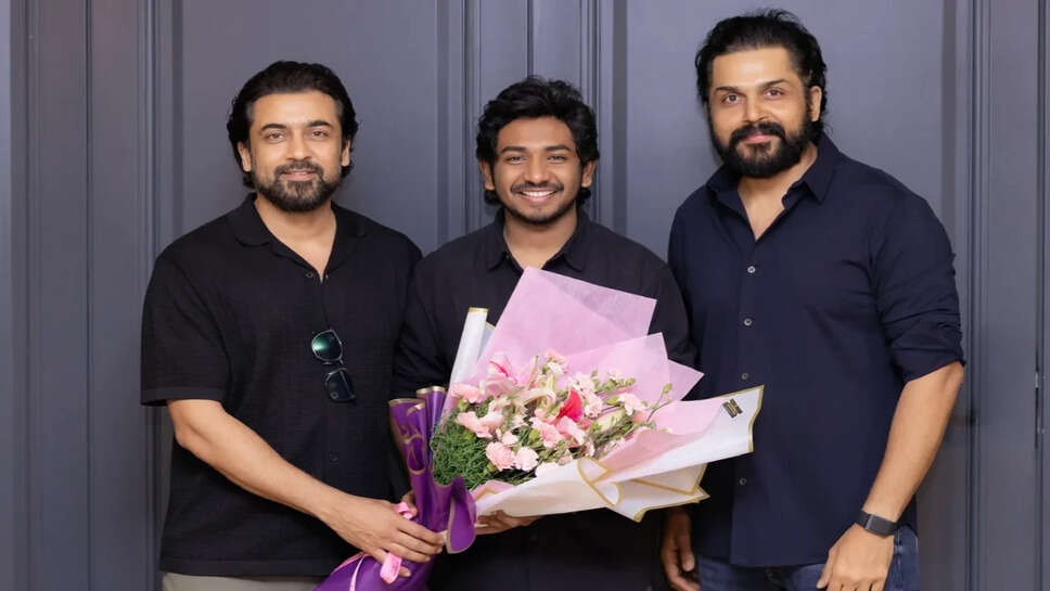 कें करुणास की फिल्म 'युथ' को सूर्या और कार्थी का समर्थन