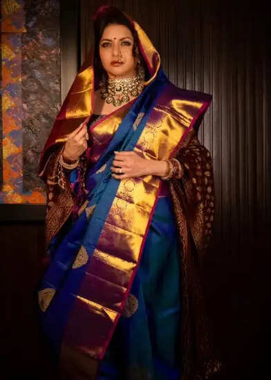 क्या भाग्यश्री निभाएंगी 'राजमाता जिजाऊ' का किरदार? जानें उनके नए लुक के बारे में!