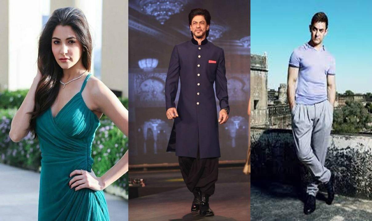 Anushka Sharma is taller than Shahrukh and Aamir. Know the heights of these Bollywood stars