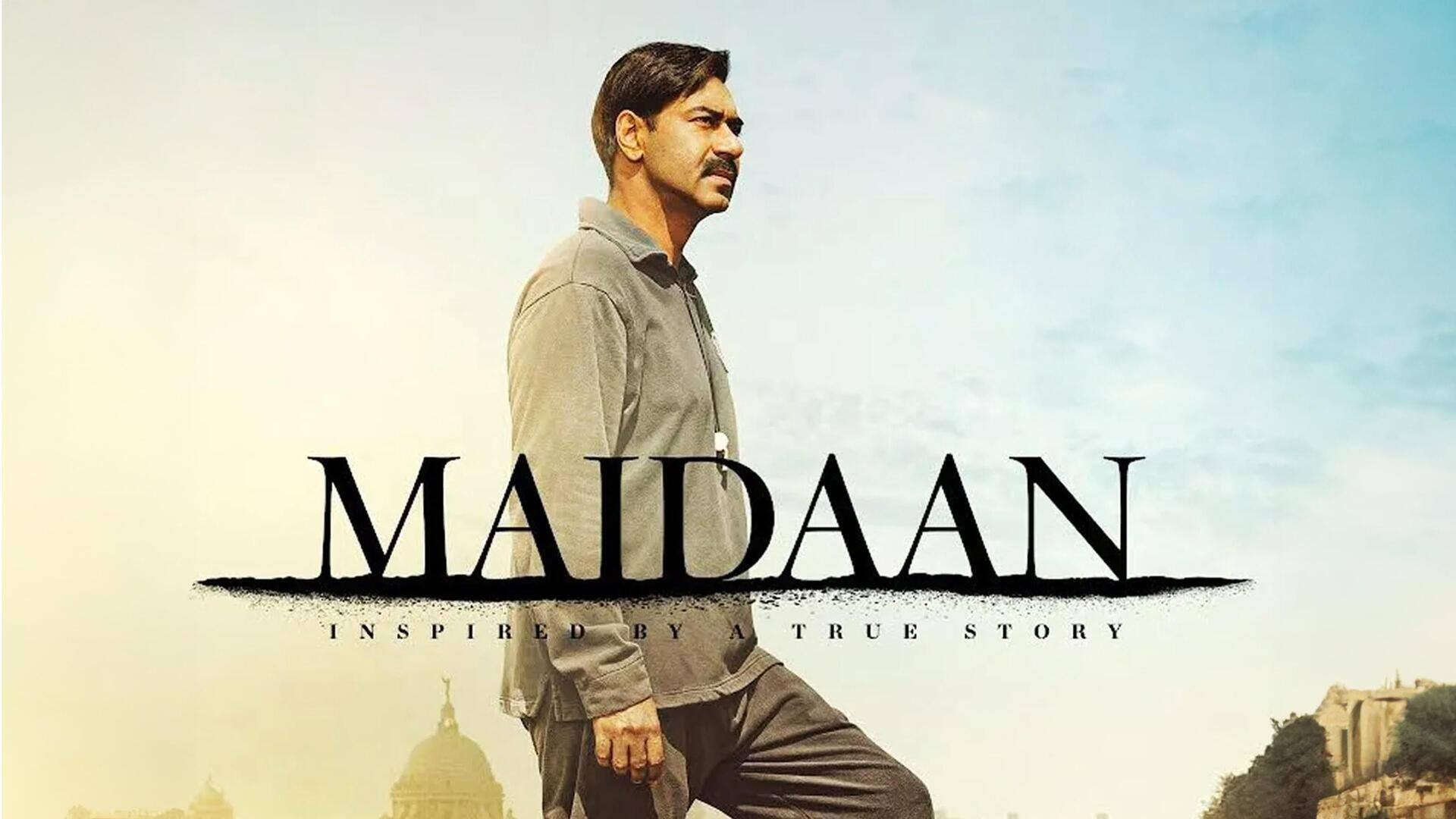 Maidaan: अजय देवगन की मैदान को मिला यू सर्टिफिकेट, रनटाइम और एडवांस बुकिंग की तारीख से भी उठा पर्दा