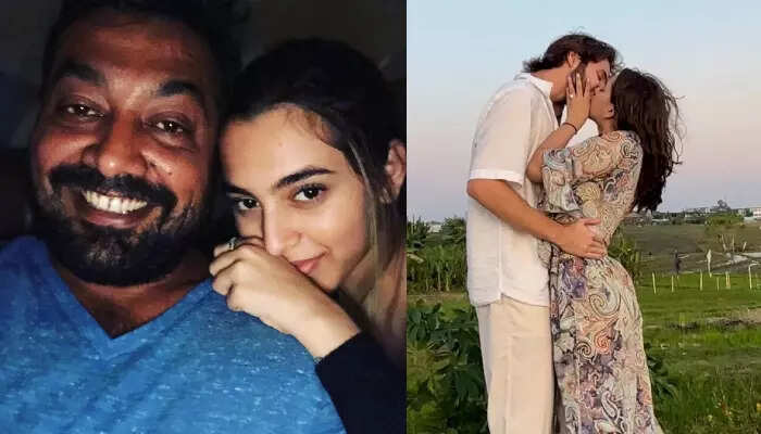 बॉलीवुड इंडस्ट्री के मशहूर डायरेक्टर्स में से एक अनुराग कश्यप की बेटी आलिया कश्यप लाइमलाइट में रहती हैं। सोशल मीडिया पर एक्टिव रहने वाली आलिया कश्यप फिल्मी दुनिया से दूर हैं लेकिन अक्सर सुर्खियों में आ जाती हैं। आलिया कश्यप अपनी लव लाइफ को लेकर सुर्खियों में हैं। अब आलिया कश्यप ने अपने फैन्स को खुशखबरी दी है। दरअसल, आलिया कश्यप ने अपने बॉयफ्रेंड शेन ग्रेगोइरे से सगाई कर ली है। बता दें कि आलिया कश्यप अक्सर शेन ग्रेगोइरे के साथ रोमांटिक तस्वीरें सोशल मीडिया पर शेयर करती रहती हैं।  आलिया कश्यप ने एक खूबसूरत पोस्ट शेयर की आलिया कश्यप ने शनिवार को अपने इंस्टाग्राम अकाउंट पर दो तस्वीरें शेयर की हैं। पहली तस्वीर में आलिया कश्यप अपनी सगाई की अंगूठी दिखा रही हैं। एक अन्य तस्वीर में आलिया कश्यप अपने बॉयफ्रेंड शेन ग्रेगोइरे के साथ लिप लॉक करती नजर आ रही हैं। आलिया कश्यप ने इसे कैप्शन दिया, 'ऐसा हुआ। मेरा सबसे अच्छा दोस्त, मेरा साथी, मेरा जीवनसाथी और अब मेरा मंगेतर। आप मेरे जीवन की इच्छा हैं, मुझे यह दिखाने के लिए धन्यवाद कि वास्तविक और बिना शर्त प्यार कैसा दिखता है। इस सगाई के लिए आपको हाँ कहना अब तक का सबसे आसान काम था। मेरा प्यार, मैं अपना शेष जीवन तुम्हारे साथ बिताने के लिए इंतजार नहीं कर सकता। मैं तुम्हें हमेशा के लिए अपने मंगेतर से प्यार करूंगा। मुझे अभी भी विश्वास नहीं हो रहा है।  आलिया कश्यप को सगाई की बधाइयां मिल रही हैं सगाई की पोस्ट पर आलिया कश्यप के फैंस उन्हें बधाई दे रहे हैं। वहीं आलिया कश्यप के पापा अनुराग कश्यप के अलावा सैयामी खेर, सनी लियोनी, जाह्नवी कपूर, कुब्रा सैत, शोभिता धूलिपाला, अलाया एफ, शनाया कपूर समेत तमाम सितारों ने सगाई की शुभकामनाएं दी हैं. बता दें कि आलिया कश्यप का अपने पिता की तरह फिल्म इंडस्ट्री में आने का कोई इरादा नहीं है। आलिया कश्यप अपना यूट्यूब चैनल चलाती हैं और अक्सर अपने प्रशंसकों के साथ फैशन और ब्यूटी टिप्स साझा करती हैं।