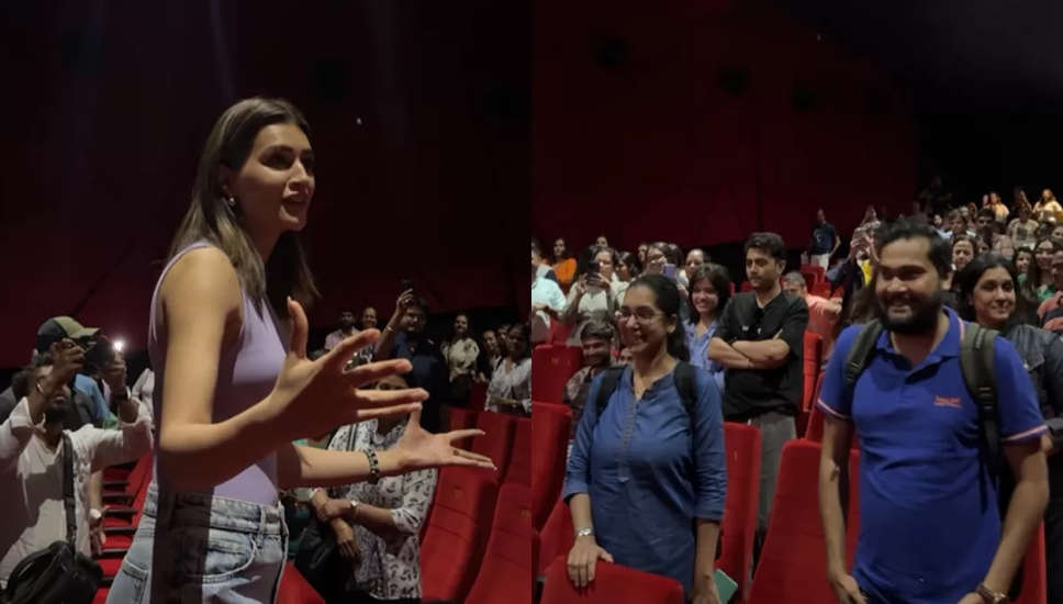 Kriti Sanon ने थिएटर में जाकर मांगी माफी, वायरल हो रहा है एक्ट्रेस का ये वीडियो