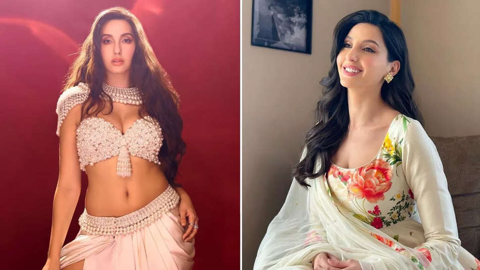 OMG! बोल्ड छवि छोड़ सीधी-साधी कुड़ी बनीं Nora Fatehi, एक-एक तस्वीर से नहीं हटेगी नजर