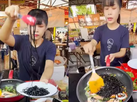 हम में से ज्यादातर लोगों ने नूडल्स खाए हैं। स्ट्रीट फूड लवर्स की यह फेवरेट डिश है. कभी लाल, कभी सफेद और कभी हल्के भूरे रंग के दिखने वाले इस खाने को खाने के लिए लोग अक्सर मीलों का सफर तय करते हैं। लेकिन अगर आपको काले नूडल्स परोसे जाएं तो आपको कैसा लगेगा? यह थोड़ा अजीब नहीं है। लेकिन इन दिनों इंस्टाग्राम पर एक वीडियो वायरल हो रहा है, जिसमें लोगों को ब्लैक नूडल्स परोसे जा रहे हैं. इसे देखकर कई इंटरनेट यूजर्स ने नाराजगी भी जताई और पूछा, ''आदमी को कैसे खाते हो?'' कुछ लोगों का कहना था कि इन सबके चलते पूरी दुनिया में कोरोना फैल गया है.  वीडियो को @YourCollection अकाउंट द्वारा इंस्टाग्राम पर पोस्ट किया गया था। इसे थाईलैंड का अनोखा स्ट्रीट फूड कहा जाता है। वीडियो में एक महिला पैन में ब्लैक नूडल्स लेकर उन्हें सब्जियों, मसालों और झींगे के साथ टॉस कर रही है. वह सभी सामग्रियों को एक साथ मिलाता है और फिर उसे अपने ग्राहक को परोसता है। आम तौर पर इस तरह के नूडल्स आपके सामने होते ही आपके मुंह में पानी आ जाता है, लेकिन इंटरनेट यूजर्स को यह देखकर मजा नहीं आया।   &hellip;बस नूडल्स के आने का इंतज़ार है वीडियो शेयर होते ही वायरल हो गया। कई लोगों ने कमेंट सेक्शन में मुस्कुराते हुए इमोजी और भी बहुत कुछ लिखा. एक यूजर ने इसे केंचुआ और कीड़ा बताया। उन्होंने लिखा, मैं नूडल्स के रेंगने का इंतजार कर रहा था। दूसरे ने लिखा, भाई ये नूडल्स नहीं है, सबको प्लास्टिक रबर खिलाया जा रहा है. बूमरैंग पेट में जाकर बजाएगा। तीसरे ने कहा, यह विष के समान है, पहले तुम इसे खाओ, फिर यह तुम्हें खाता है। कुछ यूजर्स के मुताबिक, इसी तरह की चीजों के कारण कोरोना का प्रसार हुआ।  1.8 लाख वीडियो व्यूज वायरल वीडियो को अब तक 1.8 लाख से ज्यादा लाइक्स के साथ-साथ एक हजार से ज्यादा कमेंट्स और 4.5 लाख से ज्यादा व्यूज मिल चुके हैं। जांच से पता चला कि स्पेगेटी अल नीरो डि सेप्पी, एक विशिष्ट सिसिलियन डिश, सबसे प्रसिद्ध स्पेगेटी व्यंजनों में से एक है जिसमें स्क्वीड स्याही शामिल है। इसे एक पैन में चटनी डालकर बनाया जाता है। इसमें लहसुन, जैतून का तेल, सफेद शराब और व्यंग्य स्याही शामिल हैं।