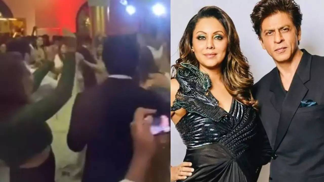 Kangana Ranaut के गाने पर Shahrukh Khan और Gauri ने किया जबरदस्त डांस