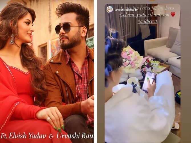 Elvish Yadav के साथ काम करने के लिए Urvashi Rautela कर रही हैं खूब तैयारी