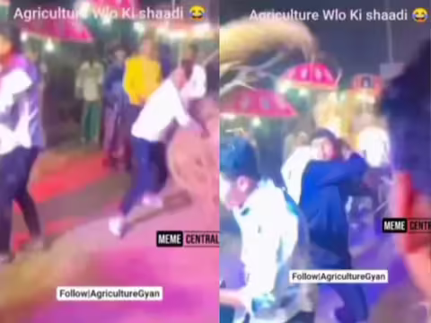 हमारे देश में शादी होती है तो ठहाका लगना लाजमी है। यदि नहीं, तो समारोह में कोई मजा नहीं है। हालांकि गांव-कस्बों के जुलूसों में एक-दो नहीं बल्कि तमाम लोग मिलकर गदर काटते हैं। ऐसा ही एक दिलचस्प बारात का अजीबोगरीब डांस वायरल हो रहा है,