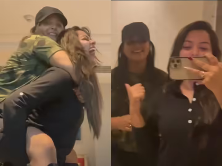 दो सौतेली बहनों के बीच आमतौर पर कोई रिश्ता नहीं होता, जो एक-दूसरे का चेहरा तक देखना पसंद नहीं करतीं। लेकिन, भोजपुरी इंडस्ट्री में दो एक्ट्रेस ऐसी हैं, जो रिश्ते में कजिन लगती हैं, लेकिन दोनों के बीच ऐसा बॉन्ड है कि देखकर आप भी दंग रह जाएंगे. भोजपुरी इंडस्ट्री की ये दोनों सौतेली बेटियां एक बहन जैसा बंधन साझा करती हैं। ऐसा उनके फैन्स इसलिए कह रहे हैं क्योंकि दोनों का एक पुराना वीडियो वायरल हो रहा है, जिसे देखकर आपको अपनी आंखों पर यकीन नहीं होगा. यह वीडियो अंजना सिंह और निधि झा का है।  अंजना सिंह से तलाक के बाद भोजपुरी अभिनेता यश कुमार ने निधि झा से शादी की है। निधि की यश से शादी के बाद, अंजना के साथ उनका झगड़ा काफी चर्चा में रहा। लेकिन, क्या आप जानते हैं कि निधि झा और अंजना सिंह इससे पहले कई बार साथ काम कर चुकी हैं और इस दौरान दोनों ने काफी अच्छी बॉन्डिंग शेयर की।   वहीं अंजना सिंह सोशल मीडिया पर भी काफी एक्टिव रहती हैं. अंजना सिंह का अपना यूट्यूब चैनल भी है, जहां वह अपनी डेली लाइफ से जुड़े अपडेट्स अपने फैन्स के साथ शेयर करती रहती हैं। इसी तरह अंजना ने पिछले साल अपने यूट्यूब चैनल पर एक व्लॉग शेयर किया था जिसमें वह एक्ट्रेस निधि झा के साथ नजर आ रही थीं। दोनों को पूरा दिन साथ बिताते देखा गया।  हालांकि निधि और अंजना के झगड़े की खबरें अक्सर सोशल मीडिया पर चर्चा में रहती हैं. लेकिन, इस वीडियो को देखकर कुछ और ही एहसास हो रहा है। ये वीडियो उनके फैंस को उनके बीच के रिश्ते को समझने के लिए काफी है. जिस तरह बॉलीवुड सुपरस्टार ऋतिक रोशन की प्रेमिका सबा आज़ाद और पूर्व पत्नी सुज़ैन खान एक महान बंधन साझा करते हैं, उसी तरह अंजना और निधि भी साथ हैं। दोनों एक दूसरे को बेहद पसंद करते हैं। अंजना ने इस वीडियो को शेयर करते हुए कैप्शन में लिखा- 'सौतन बनी सहेली, जब हम मिले थे ही हो गई'. अंजना के इस वीडियो को यूट्यूब पर 13000 से ज्यादा लाइक्स मिल चुके हैं.