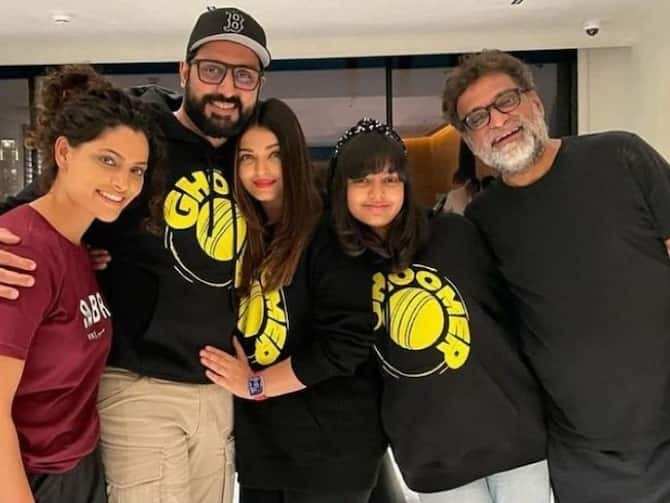 Ghoomar: Abhishek Bachchan की फिल्म घूमर के लिए पत्नी Aishwarya और बेटी Aaradhya बनीं चीयरलीडर्स, ऐसे किया फिल्म का प्रमोशन