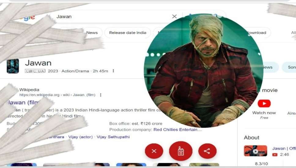 Google पर चला Jawan का जादू, सर्च में मिलेगा Shahrukh Khan का खास सरप्राइज