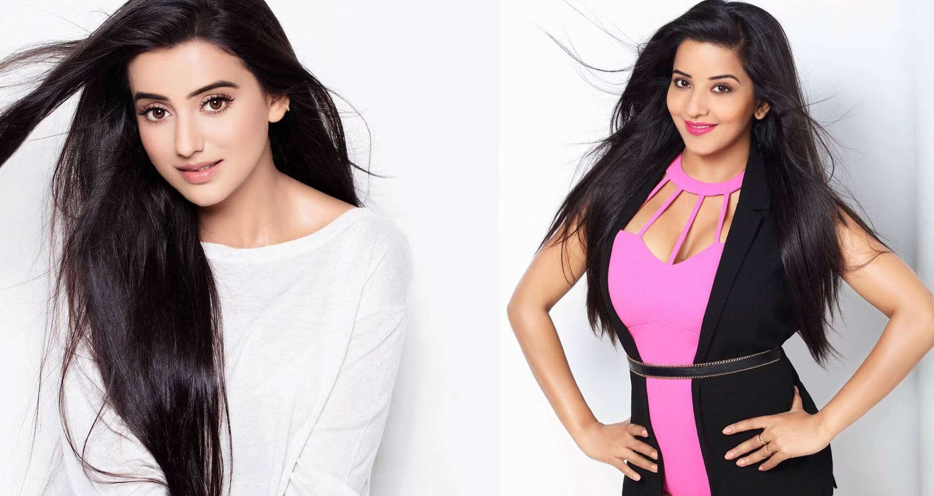 बप्पा का आशीर्वाद लेने की बजाय ये काम करती दिखीं मोनालिसा और अक्षरा सिंह, तस्वीरों ने उड़ाया सोशल मीडिया पर गर्दा